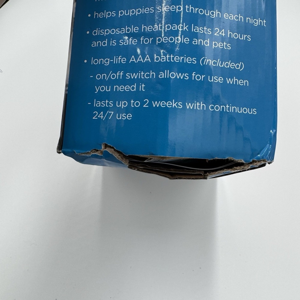 Original Snuggle Puppy Heartbeat Stuffed Toy Dogs Anxiety - Brown - New - Picture 7 of 7